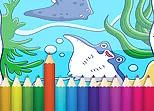 Cute Fish Coloring Book App