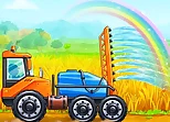 Farm Land And Harvest