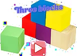 three blocks