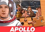 Apollo Space Age Childhood Jigsaw Puzzle