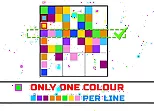 Only 1 color per line