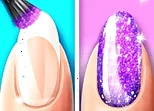 Fashion Makeup Nail Salon - Nail Game