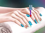 Girl Prom Hand Care