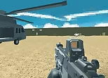 Blocky Combat Swat Vehicle Desert