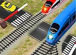 Railroad Crossing Station Sim Game 3D