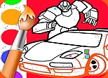 Kids Coloring Book for Boys