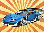 Flying car brawl