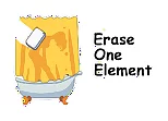 Erase One Element
