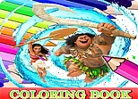 Coloring Book for Moana