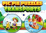 Pic Pie Puzzles Transports