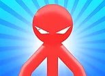 Red Stickman vs Monster School