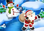 Santa SnowMan Jump