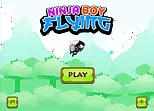 Ninja flying boy