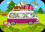 Kids camping