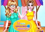Girl Groceries Shopping