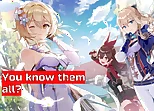 Genshin Impact (Part 1) - Test - Characters