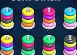 Sort Stack color Hoop Game