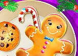 Baking with Santa