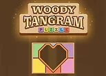 Woody Tangram Puzzle