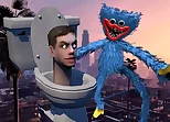 Huggy Wuggy Fight Skibidi Toilet