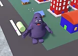 Grimace Shake City Chaos