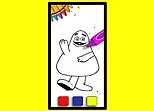 Grimace Coloring Book