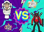 Speakerman Vs Skibidi Toilet