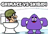 Grimace Versus Skibidi