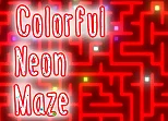 Colorful Neon Maze