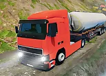 Oil Tanker Truck Transport