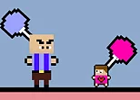 Angry Dad Cute Baby