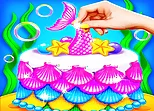 Mermaid Glitter Cake Maker