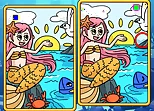 Mermaids: Spot The Differences