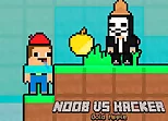 Noob vs Hacker Gold Apple