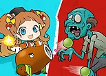 Plant Girl Defense Zombie