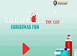 Snowball The Cat Christmas Fun