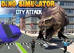 Dino Simulator City Attack