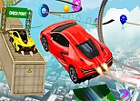 Crazy Car Stunt Descent GT