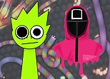 Squid Sprunki Slither Game 2