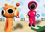 Squid Sprunki Dance Game