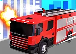 Fire Truck Rescue Driving