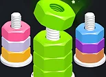nuts puzzle:color sort
