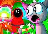 When Sprunki Meet Squid Game