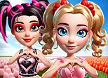 Vibrant Hearts Glamour vs Punk