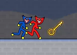 Stickman Huggy Party Duo