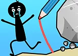 Save The Stick Draw Line