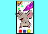 Funny Mouse Coloring Time