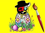 Sprunki Easter Coloring