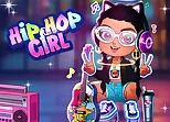 Stylish Hip Hop Girl
