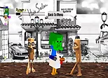 Chicken Jockey Tung Tung Sahur Fight